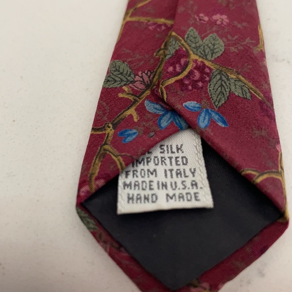 Men’s Tie Hand Made 100% Silk - Picture 4 of 4